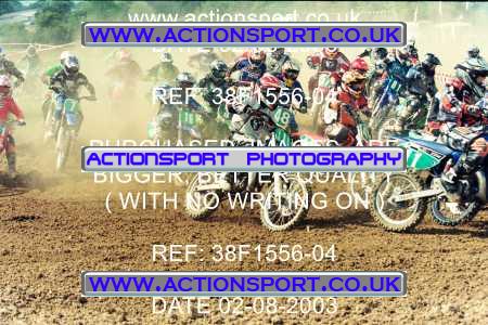 Photo: 38F1556-04 ActionSport Photography 02/08/2003 Severn Valley SSC All British - Brookthorpe _3_BW85s #49