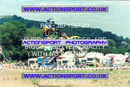 Photo: 38F1557-03 ActionSport Photography 02/08/2003 Severn Valley SSC All British - Brookthorpe _3_BW85s #67