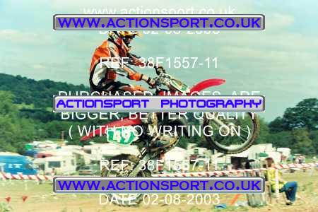 Photo: 38F1557-11 ActionSport Photography 02/08/2003 Severn Valley SSC All British - Brookthorpe _3_BW85s #49
