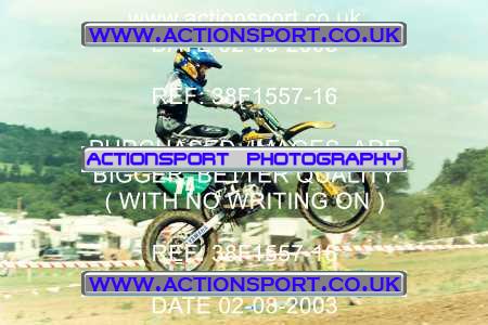 Photo: 38F1557-16 ActionSport Photography 02/08/2003 Severn Valley SSC All British - Brookthorpe _3_BW85s #14