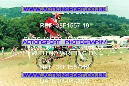 Photo: 38F1557-19 ActionSport Photography 02/08/2003 Severn Valley SSC All British - Brookthorpe _3_BW85s #57