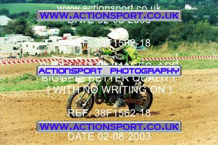 Photo: 38F1562-18 ActionSport Photography 02/08/2003 Severn Valley SSC All British - Brookthorpe _6_65sGroupA #60
