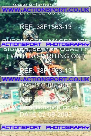 Photo: 38F1563-13 ActionSport Photography 02/08/2003 Severn Valley SSC All British - Brookthorpe _6_65sGroupA #26