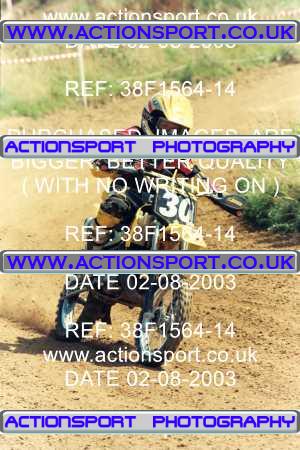 Photo: 38F1564-14 ActionSport Photography 02/08/2003 Severn Valley SSC All British - Brookthorpe _6_65sGroupA #30