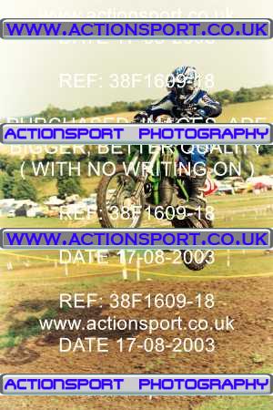 Photo: 38F1609-18 ActionSport Photography 17/08/2003 Moredon MX Aces of Motocross - Farleigh Castle _5_SW85s #31