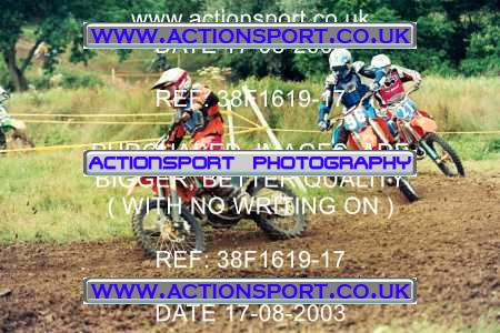 Photo: 38F1619-17 ActionSport Photography 17/08/2003 Moredon MX Aces of Motocross - Farleigh Castle _3_Seniors #1