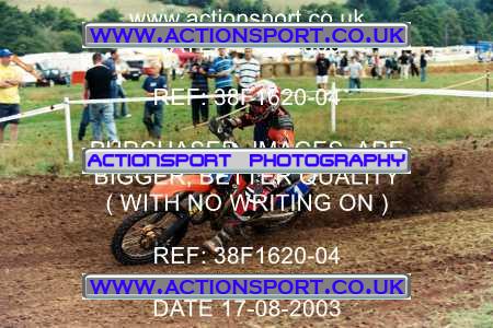 Photo: 38F1620-04 ActionSport Photography 17/08/2003 Moredon MX Aces of Motocross - Farleigh Castle _3_Seniors #1
