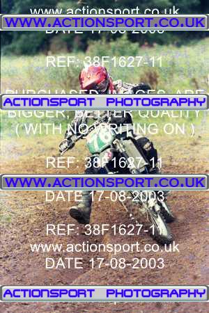 Photo: 38F1627-11 ActionSport Photography 17/08/2003 Moredon MX Aces of Motocross - Farleigh Castle _4_BW85s #76