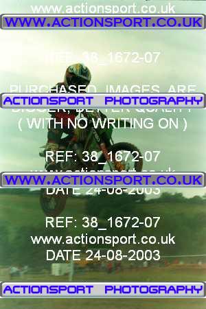 Photo: 38_1672-07 ActionSport Photography 24/08/2003 BSMA National Cotswolds Youth AMC - Bromyard  _5_65s #48