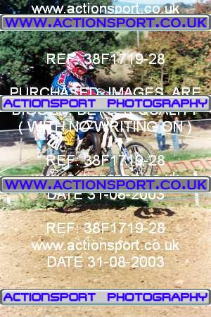 Photo: 38F1719-28 ActionSport Photography 31/08/2003 AMCA Cheltenham AMCA - Brookthorpe  _3_InterJuniors #220