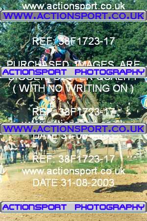 Photo: 38F1723-17 ActionSport Photography 31/08/2003 AMCA Cheltenham AMCA - Brookthorpe  _2_125Experts #120