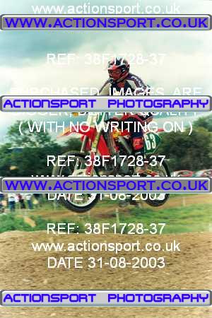 Photo: 38F1728-37 ActionSport Photography 31/08/2003 AMCA Cheltenham AMCA - Brookthorpe  _4_250-750Seniors #63