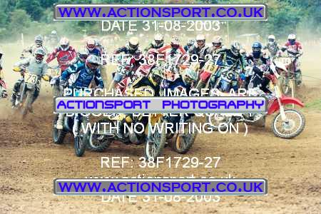 Photo: 38F1729-27 ActionSport Photography 31/08/2003 AMCA Cheltenham AMCA - Brookthorpe  _5_250-750Experts #2