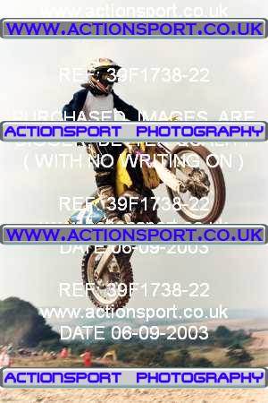 Photo: 39F1738-22 ActionSport Photography 07/09/2003 BSMA Team Event Portsmouth SSC - Foxholes, Bishopstone  _2_Seniors #92