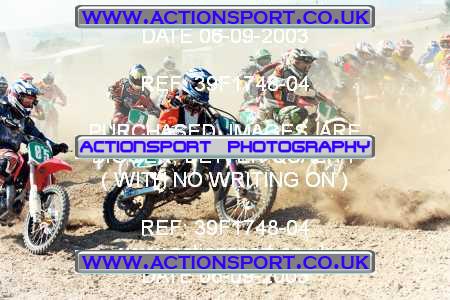 Photo: 39F1748-04 ActionSport Photography 07/09/2003 BSMA Team Event Portsmouth SSC - Foxholes, Bishopstone  _3_BW85s #9990
