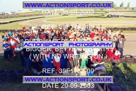 Photo: 39F1782-09 ActionSport Photography 20/09/2003 F6 Karting - Bayford Meadow _0_DriversBriefing #1