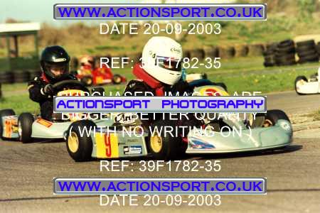 Photo: 39F1782-35 ActionSport Photography 20/09/2003 F6 Karting - Bayford Meadow _2_HondaCadets #9
