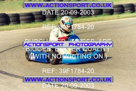 Photo: 39F1784-20 ActionSport Photography 20/09/2003 F6 Karting - Bayford Meadow _1_Biland-F6Biland-F6Open #54