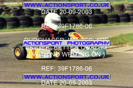 Photo: 39F1786-06 ActionSport Photography 20/09/2003 F6 Karting - Bayford Meadow _2_HondaCadets #9