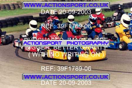 Photo: 39F1789-06 ActionSport Photography 20/09/2003 F6 Karting - Bayford Meadow _4_HondaSeniorProKart-WorldFormula #55