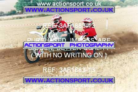 Photo: 3AF1883-13 ActionSport Photography 12/10/2003 ACU Basingstoke MX - Odiham  _3_Sidecars #66