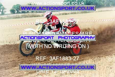 Photo: 3AF1883-27 ActionSport Photography 12/10/2003 ACU Basingstoke MX - Odiham  _3_Sidecars #66