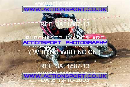 Photo: 3AF1887-13 ActionSport Photography 12/10/2003 ACU Basingstoke MX - Odiham  _2_Solos #174