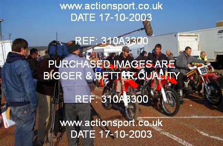 Photo: 310A3300 ActionSport Photography 18,19/10/2003 Weston Beach Race  _2_Solos #4