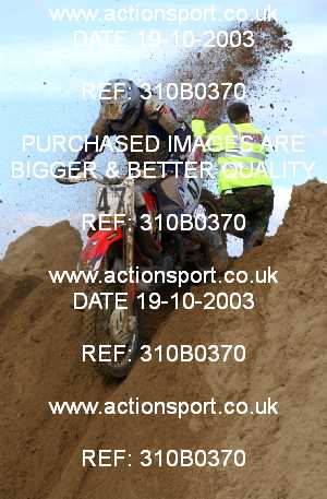 Photo: 310B0370 ActionSport Photography 18,19/10/2003 Weston Beach Race  _2_Solos #47
