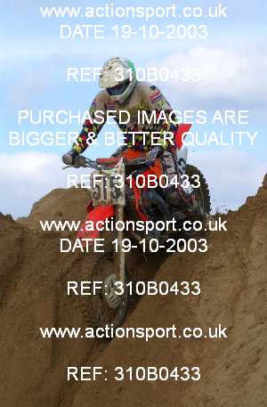 Photo: 310B0433 ActionSport Photography 18,19/10/2003 Weston Beach Race  _2_Solos #515