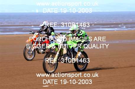 Photo: 310B1463 ActionSport Photography 18,19/10/2003 Weston Beach Race  _2_Solos #573