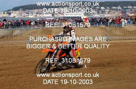 Photo: 310B1579 ActionSport Photography 18,19/10/2003 Weston Beach Race  _2_Solos #491