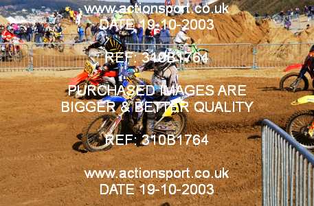 Photo: 310B1764 ActionSport Photography 18,19/10/2003 Weston Beach Race  _2_Solos #603