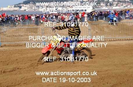 Photo: 310B1770 ActionSport Photography 18,19/10/2003 Weston Beach Race  _2_Solos #603