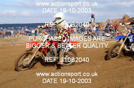 Photo: 310B2040 ActionSport Photography 18,19/10/2003 Weston Beach Race  _2_Solos #515