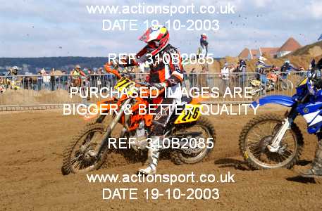 Photo: 310B2085 ActionSport Photography 18,19/10/2003 Weston Beach Race  _2_Solos #276
