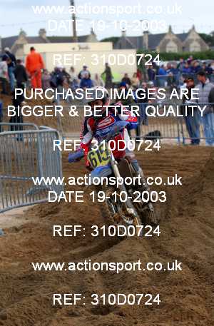 Photo: 310D0724 ActionSport Photography 18,19/10/2003 Weston Beach Race  _2_Solos #615