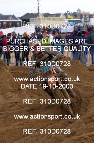 Photo: 310D0728 ActionSport Photography 18,19/10/2003 Weston Beach Race  _2_Solos #718