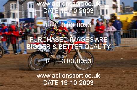 Photo: 310E0053 ActionSport Photography 18,19/10/2003 Weston Beach Race  _2_Solos #515