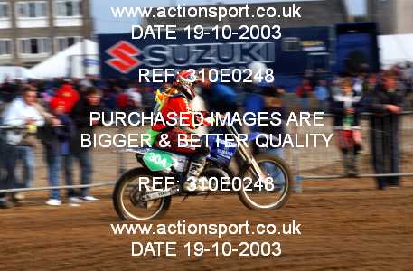 Photo: 310E0248 ActionSport Photography 18,19/10/2003 Weston Beach Race  _2_Solos #304