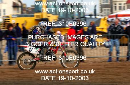 Photo: 310E0396 ActionSport Photography 18,19/10/2003 Weston Beach Race  _2_Solos #47