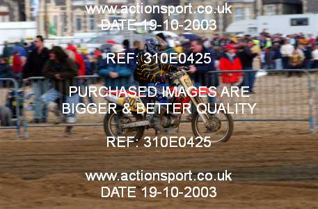 Photo: 310E0425 ActionSport Photography 18,19/10/2003 Weston Beach Race  _2_Solos #603