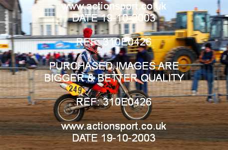 Photo: 310E0426 ActionSport Photography 18,19/10/2003 Weston Beach Race  _2_Solos #249