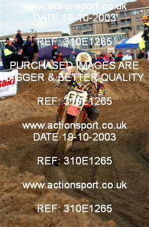 Photo: 310E1265 ActionSport Photography 18,19/10/2003 Weston Beach Race  _2_Solos #515