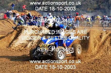 Photo: 310_3487 ActionSport Photography 18,19/10/2003 Weston Beach Race  _1_QuadsAndSidecars #565