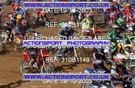 Photo: 310B1149 ActionSport Photography 18,19/10/2003 Weston Beach Race  _2_Solos #388