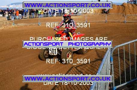 Photo: 310_3591 ActionSport Photography 18,19/10/2003 Weston Beach Race  _1_QuadsAndSidecars #501