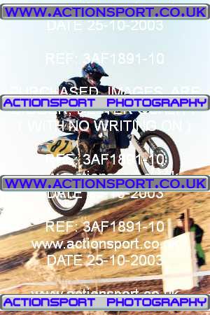Photo: 3AF1891-10 ActionSport Photography 25/10/2003 AMCA Upton Motorsports Club [SATURDAY ONLY] - Bromsberrow   _3_250-750Experts #87