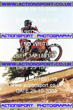 Photo: 3AF1891-13 ActionSport Photography 25/10/2003 AMCA Upton Motorsports Club [SATURDAY ONLY] - Bromsberrow   _7_125Experts #1