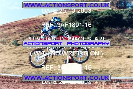 Photo: 3AF1891-16 ActionSport Photography 25/10/2003 AMCA Upton Motorsports Club [SATURDAY ONLY] - Bromsberrow   _3_250-750Experts #63